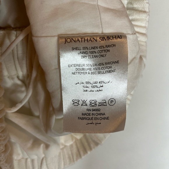 JONATHAN SIMKHAI STANDARD Hutton Crop Top - Picture 5 of 8